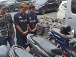 Komplotan Pemuda Sewa Mobil Lancarkan Aksi Curi Motor