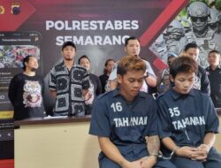 Komplotan Pencuri Motor di Ciduk Polrestabes Semarang