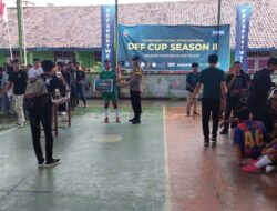 Lomba Futsal Mendapatkan Pengamanan dari Kepolisian Sektor Wonosalam