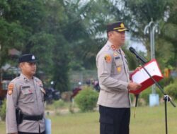 Jadi Irup di SMKN 2 Bulik , Kapolres Lamandau Beri Pesan ke Pelajar