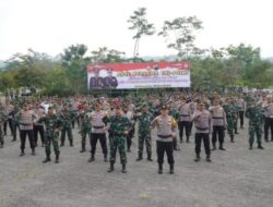 Menjaga Sinergitas TNI-POLRI, Polres Semarang Apel bersama Kodim 0714/Salatiga