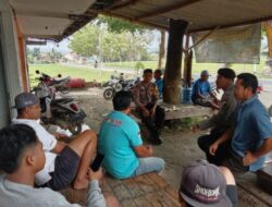 Ngobrol Bareng, Cara Polsek Sale Rembang Berikan Himbauan Kamtibmas Di Wilayah