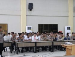 Pamatwil dan Asistensi Polda Bengkulu Melaksanakan Anev Gangguan Kamtibmas Wilkum Polresta Bengkulu