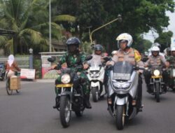 Patroli Skala Besar Dipimpin Polres Pangandaran dan Dandim 0625/Pnd