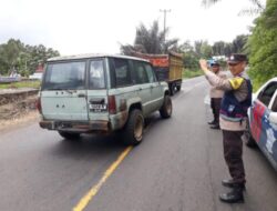 Patroli Untuk Cegah 3C Rutin Dilakukan Oleh Polsek Sindang Kelingi Polres Rejang Lebong