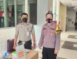 Pelihara Keamanan, Aiptu Metrizal Sambangi Satpam RSUP Karyadi Semarang