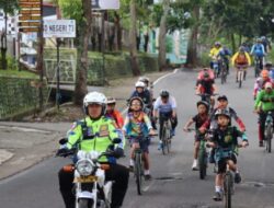 Cipatakan Kenyaman, Polres Rejang Lebong Berikan Pengamanan Fun Bike ISSI  – Indo Berita