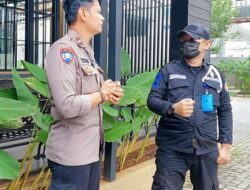 Perkuat Pemeliharaan Keamanan, Aipda Yudha Sambang Satpam Kakkoii Semarang