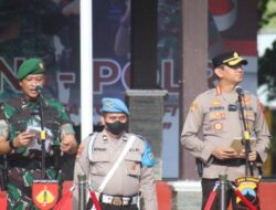 Perkuat Persatuan dan Sinergitas TNI Polri, Polresta Banyumas Gelar Apel Gabungan TNI-Polri