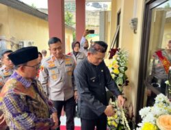 Pj Walikota bersama Kapolres Tasikmalaya Kota meresmikan Gedung Sat Intelkam