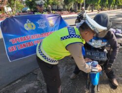Polantas Polres Bengkulu Utara Aktif  Beri Edukasi Masyarakat Melalui Media
