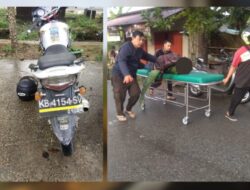 Polisi Jelaskan Penyebab Pengendara Motor di Jalan Jendral Sudirman Rasau Jaya Meninggal Dunia