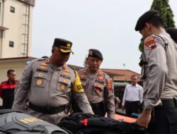 Polres Demak Gelar Apel Kesiapan Sarana dan Prasarana Pengamanan Pemilu 2024