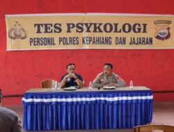 Polres Kepahiang Menggelar Tes Psikologi