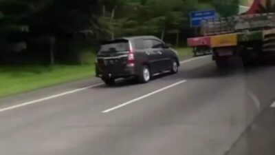 Polres Semarang Beri Penjelasan Soal Viralnya Video Kecelakaan Tunggal di Tol Bawen