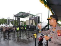 Polres Sintang Polda KalbarLibatkan Ratusan Personel Gabungan Untuk Pengamanan Konser Artis Ibukota