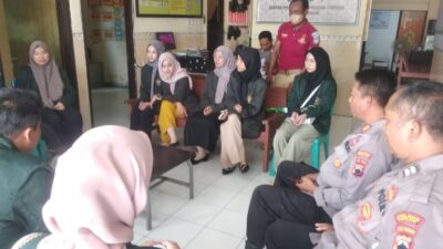 Mahasiswa KKN Fakultas Unisula Silahturahim Ke Polsek Bonang