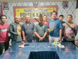 Polsek Kapuas Amankan Terduga Pengedar Sabu 