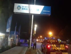 Polsek Lasem Giat Patroli Dinihari Sambangi Bank BKK