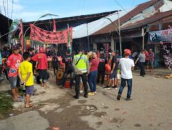 Polsek Singkawang Timur PAM Pawai Tatung Pada Perayaan Cap Go Meh di Kota Singkawang
