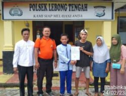 Problem Solving, Bhabinkamtibmas Polsek Lebong Tengah Polda Bengkulu Mediasi Dua Remaja Yang Bertikai