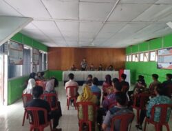 Rapat Konsolidasi Permasalahan Dana Desa Dihadiri Kapolsek Lebong Utara Polda Bengkulu