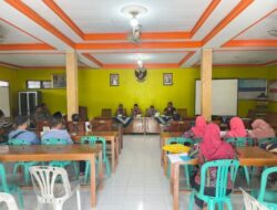 Rapat Persiapan Lomba Desa Tingkat Kabupaten di Pantau Bhabinkamtibmas