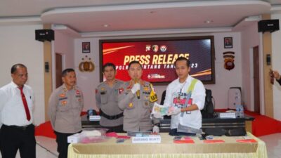 Release Ungkap Kasus Lundup, 3C, Cabul dan Narkoba di Polres Sintang