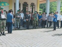 Sambang Duka, Polsek Kerkap Polda Bengkulu Turut Berduka Meninggalnya Brigen TNI (Purn) H. Syamsir Alam