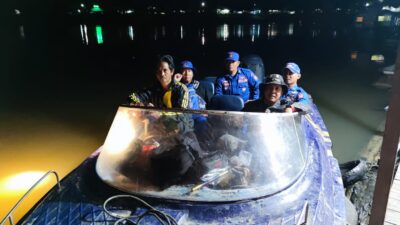 Sat Pol Air Polres Kapuas Hulu Gelar Patroli Bersama Dengan PSDKP, Ini Tujuannya