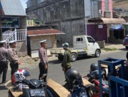 Satlantas Polres Lebong Beri Himbauan Pengendara Perhatikan Lokasi Parkir