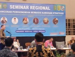 Seminar Regional Pembangunan Perekonomian Berbasis Kawasan Strategis Dihadiri Oleh Wakapolres Singkawang