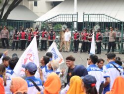 Polrestabes Semarang Gerak Cepat Rangkul Masa Demo