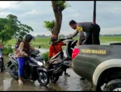 Ratusan Hektar Persawahan di 3 Kecamatan Sragen Terendam Banjir, Ini Pernyataan Kapolres