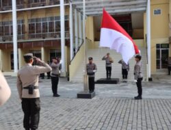 Upacara Hari Kesadaran Nasional Dipimpin oleh Kapolresta Pontianak 