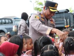 Wisata Edukasi, Murid TK Negeri Pembina Kunjungi Polres Sekadau