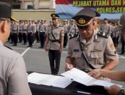 Ada Pergantian Kapolsek Hingga Kasat Tahti di Jajaran Polres Semarang