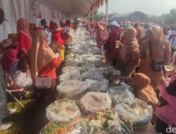 Kemeriahan Kirab Jelang Ramadan di Genuk Semarang, Ada Sajian 8.725 Sego Golong