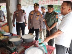 Antisipasi Kenaikan Harga Bahan Pokok, TNI-Polri Sidak di Pasar Puri Baru