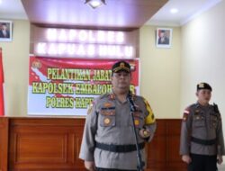 Ipda Hotasi Sinaga Jabat Sebagai Kapolsek Embaloh Hilir