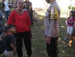 Bhabinkamtibmas Polsek Nanga Pinoh Berdialog Langsung Tentang Kamtibmas