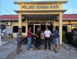 Joker Kembali Sukses, Tangkap PM DPO Kasus Pencurian Mesin Bensol Sungai Raya Dalam