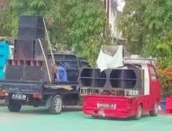 Ganggu Kamtibnas, 3 Mobil Dengan Sound System Besar Diamankan Personil Polres Rembang