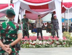 Gelar Apel Bersama TNI-Polri, Kapolda Jateng Siap Amankan Agenda Nasional dan Pemilu 2024