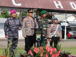 Gelar Apel Sinergitas TNI-POLRI, Polrestabes Semarang Siap Amankan Agenda Nasional dan Pemilu 2024