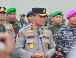 Siap Amankan Agenda Nasional dan Pemilu 2024, Kapolda dan Pangdam Gelar Apel TNI-Polri