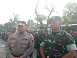 Jaga Kamtibmas Kondusif Jelang Pemilu 2024, Polres Batang dan Kodim Gelar Patroli