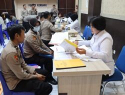 Tim Audit Kinerja Itwasda Polda Jateng Laksanakan Kunjungan Ke Polres Rembang