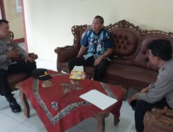 Jalin Hubungan Silaturahmi, Kepala Kepolisian Sektor Dempet Sambangi Kantor Kecamatan