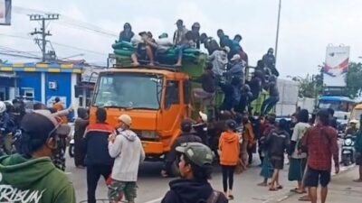 Jelang Laga PSIS vs Persebaya, Polrestabes Semarang Amankan Ratusan Bonek di Perbatasan Semarang